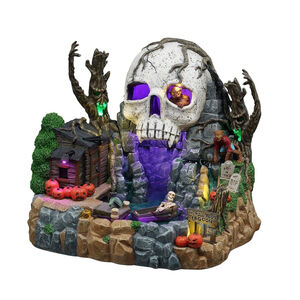 New Lemax The Full Moon Lagoon, with 4.5V Adaptor, Table Accents, #54431